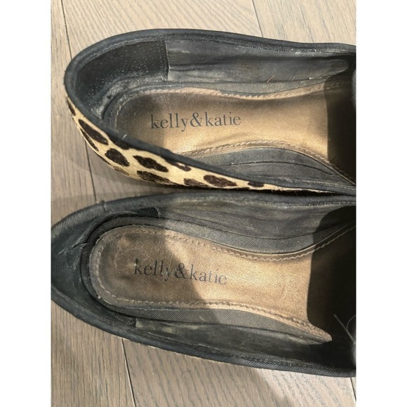 Kelly & Katie Dandy Women's Brown Leopard Print Flats Loafers Size US 7 - Picture 4 of 6
